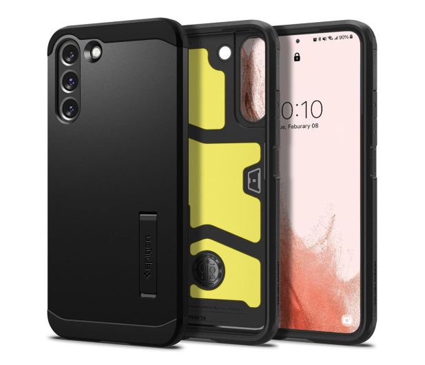 SPIGEN Tough Armor do Samsung Galaxy S22 czarny ACS03991 - 721616 - zdjęcie